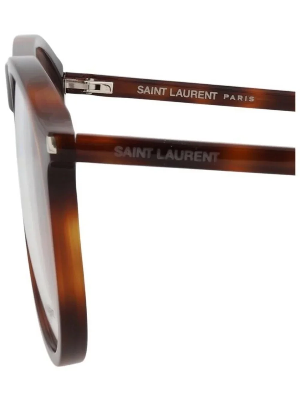 New Saint Laurent Unisex Aviator Havana Havana Transparent Fashion Designer Eyeg